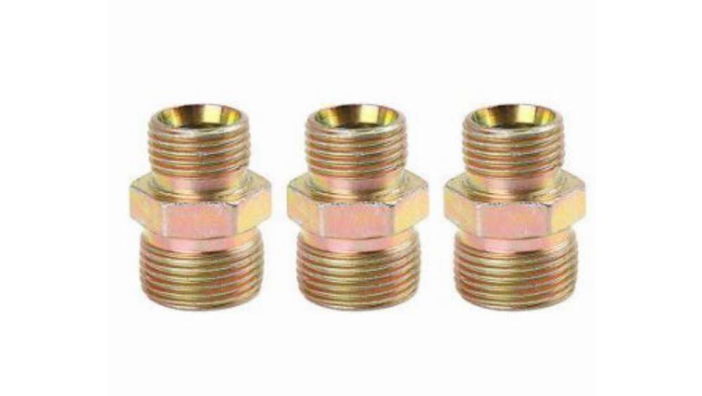 RACCORDO OTTONE M22-3/8 M/M